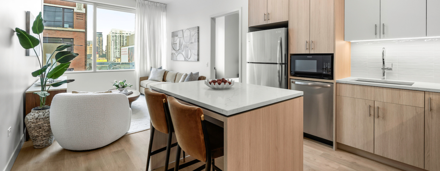 Bright, open spaces designed to help you rest and recharge