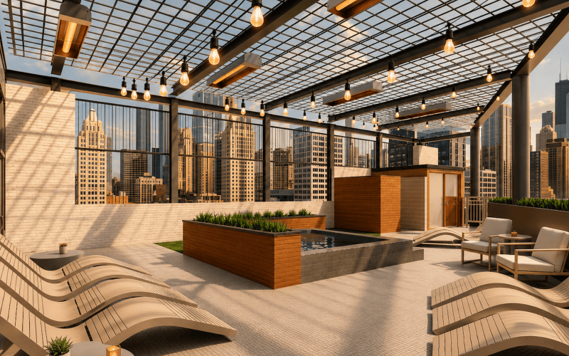Your retreat overlooking the city