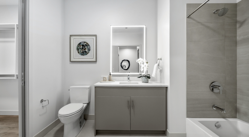 Bathrooms complete with everything you need