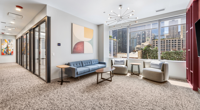 Flexible coworking space