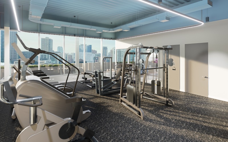 fitness studio