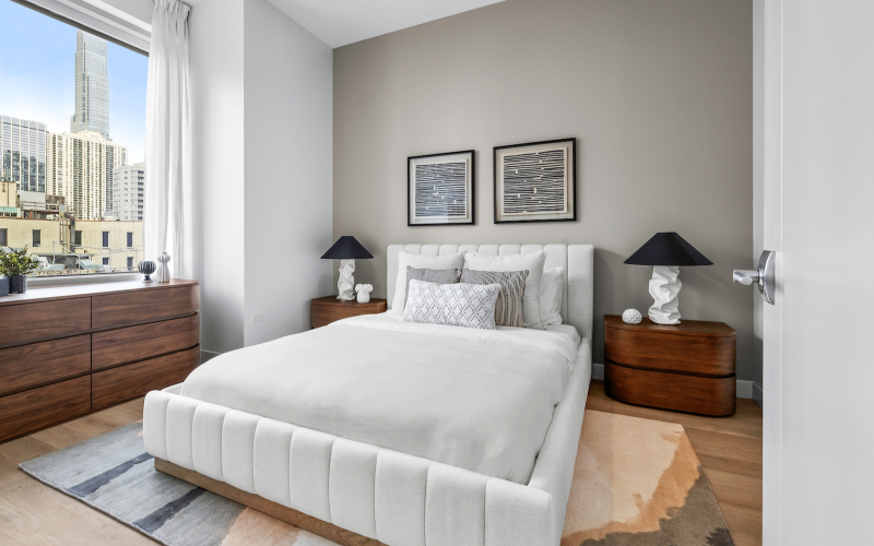 Relax and recharge in spacious  bedrooms